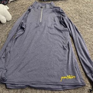 A purple long sleeve.